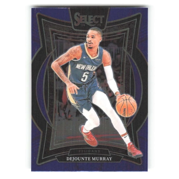 2024-25 Panini Select Blue #13 Dejounte Murray Concourse New Orleans Pelicans  NBA Basketball Trading Card