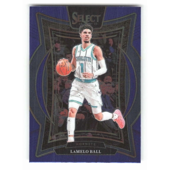 2024-25 Panini Select Blue #31 LaMelo Ball Concourse Charlotte Hornets NBA Basketball Trading Card
