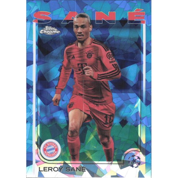 2024-25 TOPPS CHROME SAPPHIRE UEFA CLUB COMPETITIONS #141 LEROY SANE FC BAYERN M?NCHEN
