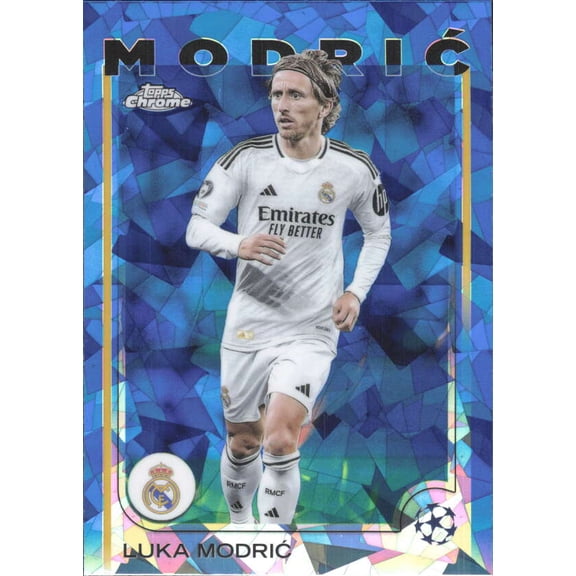 2024-25 TOPPS CHROME SAPPHIRE UEFA CLUB COMPETITIONS #149 LUKA MODRIC REAL MADRID C.F.