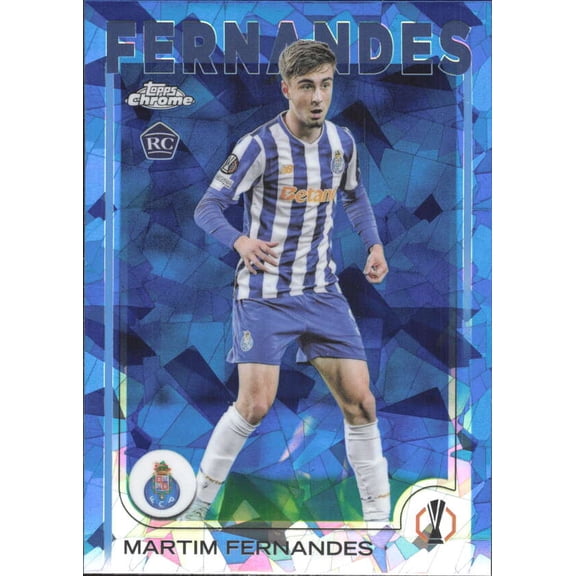 2024-25 TOPPS CHROME SAPPHIRE UEFA CLUB COMPETITIONS #187 MARTIM FERNANDES RC FC PORTO