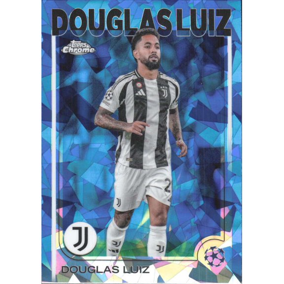 2024-25 TOPPS CHROME SAPPHIRE UEFA CLUB COMPETITIONS #25 DOUGLAS LUIZ JUVENTUS