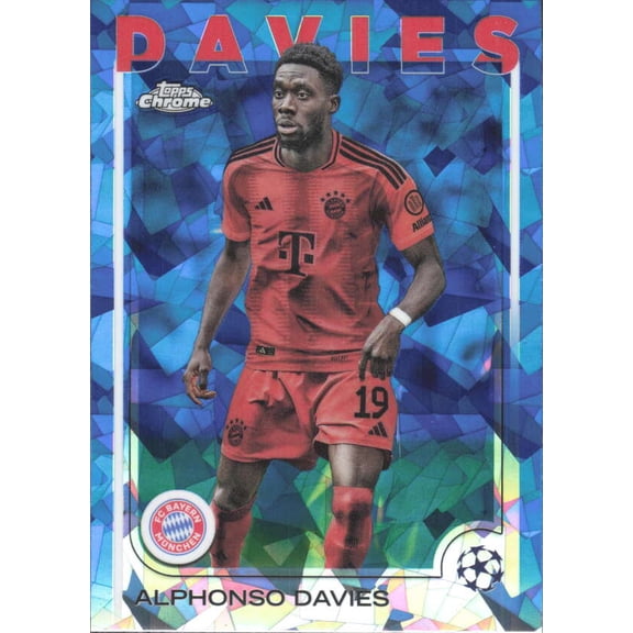 2024-25 TOPPS CHROME SAPPHIRE UEFA CLUB COMPETITIONS #96 ALPHONSO DAVIES FC BAYERN M?NCHEN