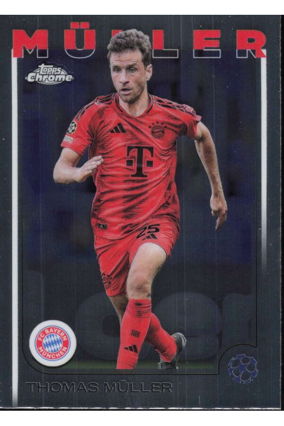 2024-25 TOPPS CHROME UEFA CLUB COMPETITIONS #99 THOMAS MULLER FC BAYERN M?NCHEN