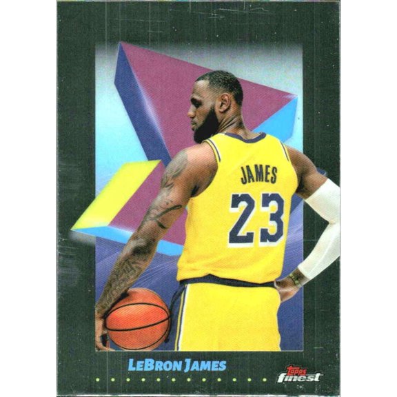 2024-25 TOPPS FINEST #45 LEBRON JAMES COMMON LOS ANGELES