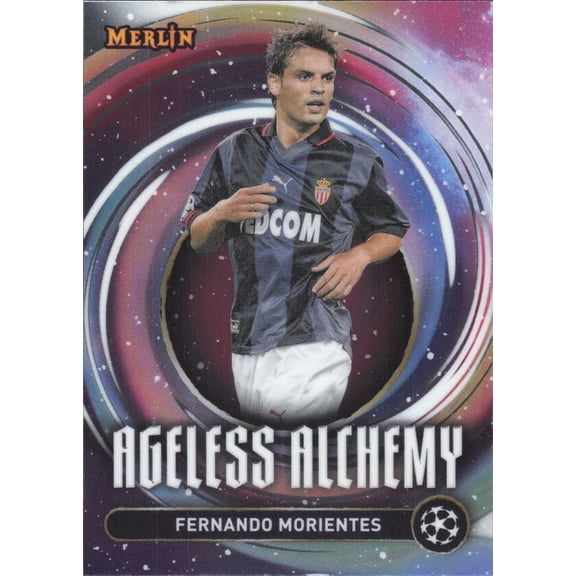 2024-25 TOPPS MERLIN UEFA CLUB COMPETITIONS AGELESS ALCHEMY #AA-23 FERNANDO MORIENTES AS MONACO