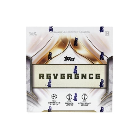 2024/25 Topps Reverence UEFA Club Competitions Soccer Hobby Box