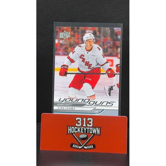 2024-25 Upper Deck Hockey Young Guns Juha Jaaska #718 Carolina Hurricanes Hockey Card