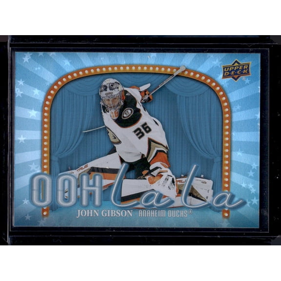 2024-25 Upper Deck Ooh La La John Gibson Anaheim Ducks #OLL-11 Hockey Card
