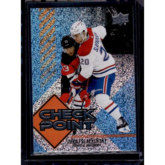 2024-25 Upper Deck Juraj Slafkovsky #CP-8 Checkpoint Speckle