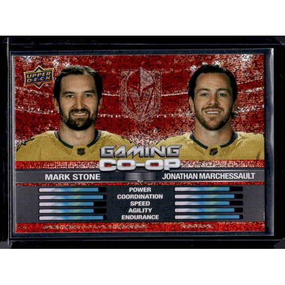 2024-25 Upper Deck Mark Stone / Jonathan Marchessault #CGO-9 Gaming Co-Op