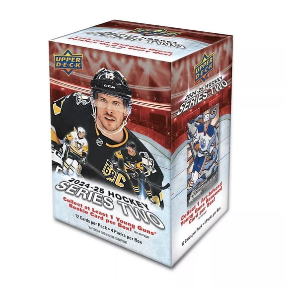 2024-25 Upper Deck NHL Series 2 Hockey Trading Card Blaster Box