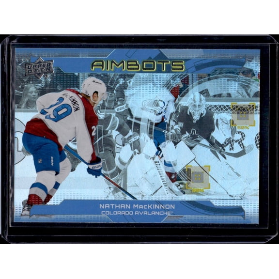 2024-25 Upper Deck Nathan MacKinnon Colorado Avalanche Aimbots Trading Card #AB-14 NHL