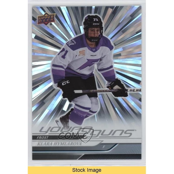 2024-25 Upper Deck PWHL - [Base] - Outburst Klara Hymlarova #58 Outburst Rookie