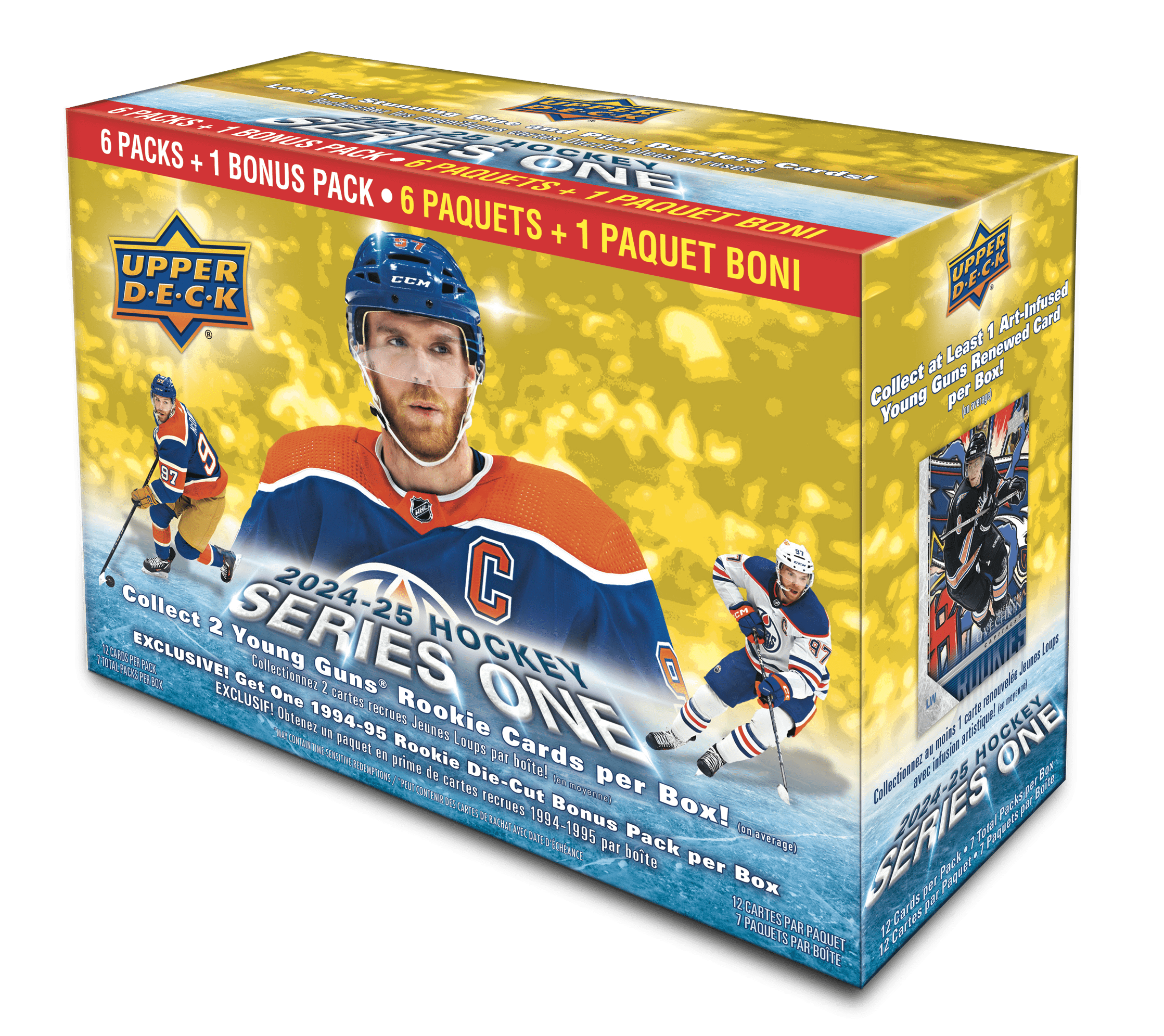 2024 25 Upper Deck Series 1 2024-25 Upper Deck Series 1 Hockey Trading Cards Mega Box - Walmart.com