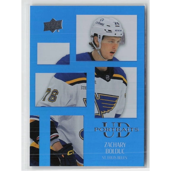 2024-25 Upper Deck Series 2 UD Portraits Zachary Bolduc #P55