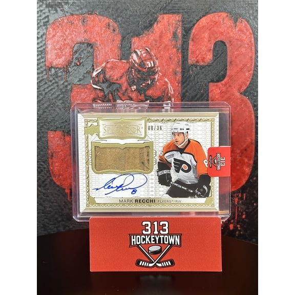 2024-25 Upper Deck Splendor Mark Recchi /36 Patch