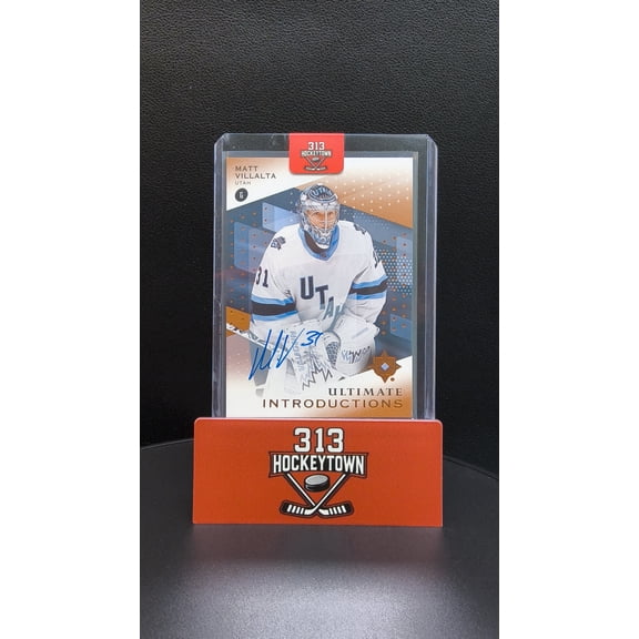 2024-25 Upper Deck Ultimate Collection Ultimate Introductions Matt Villalta #UI-MV