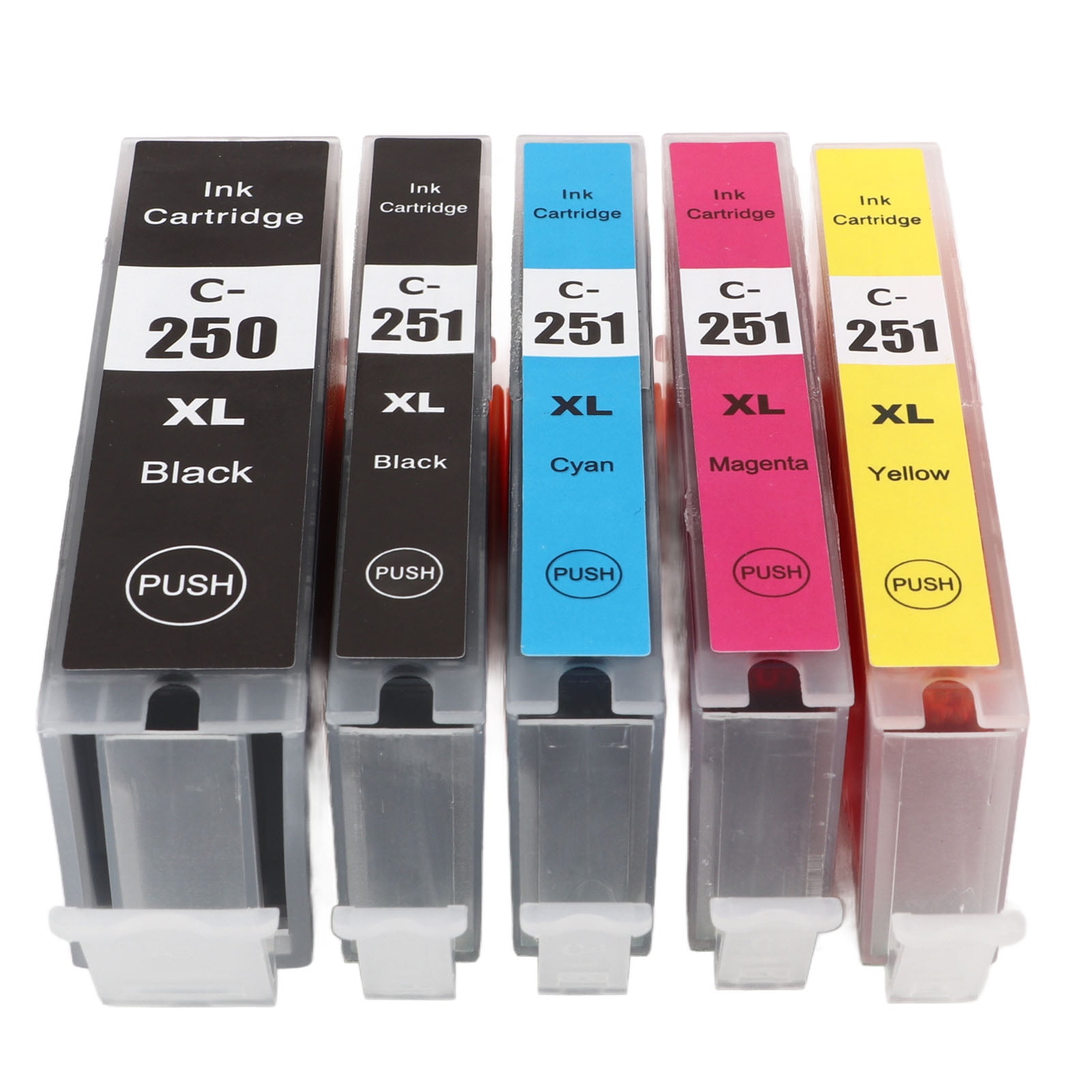 2024 250?251 Multi Colors Ink Cartridge Replacement Inkjet Cartridges