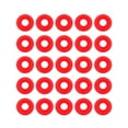 2024 25Pcs Red Silicone Grolsch Gaskets for Swing Flip Top Bottle Home
