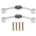 2024 2PCS Door Handle Zinc Alloy Modern Wardrobe Drawer Pull
