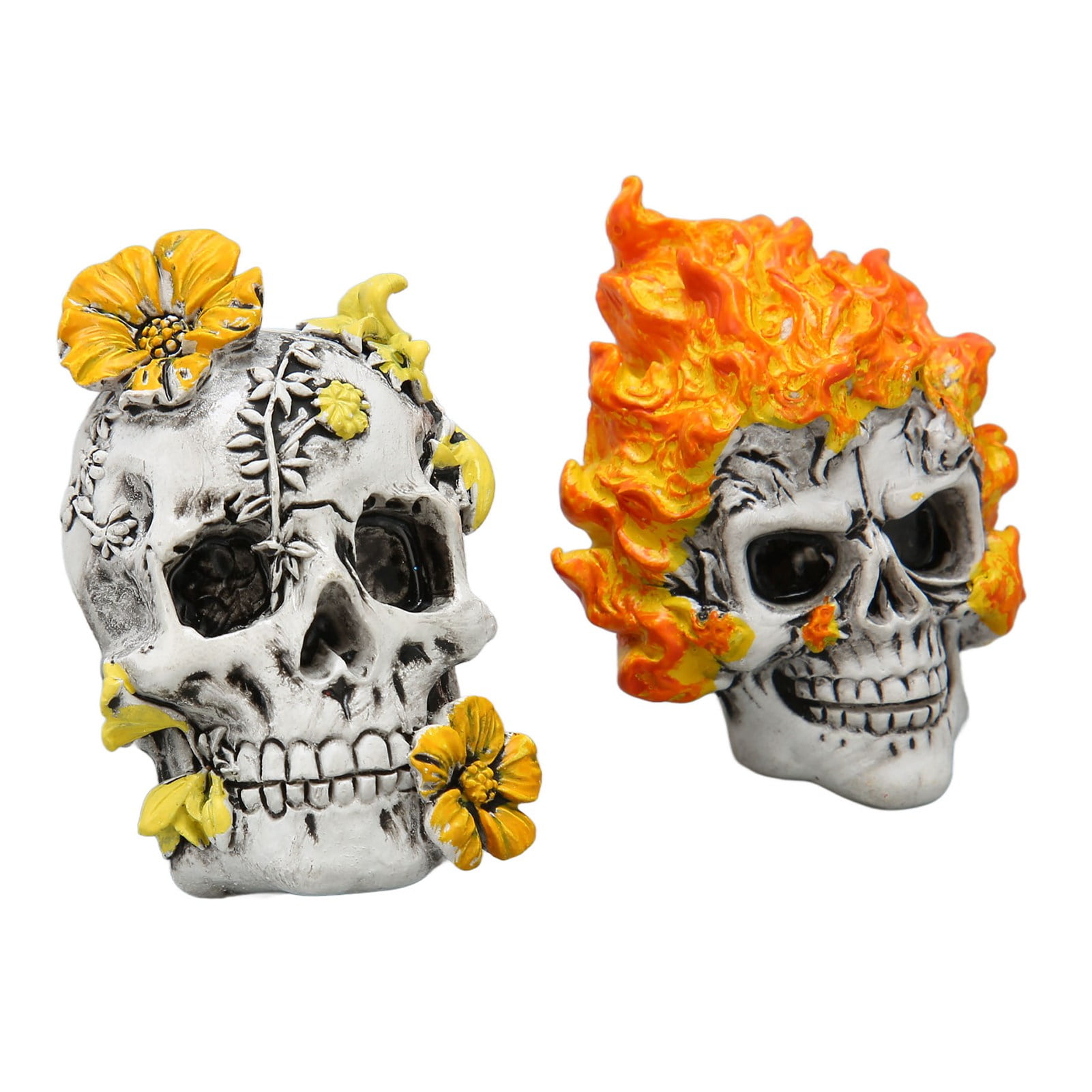 2024 2Pcs Car Skull Essential Oil Vent Clip Decorative Car Air