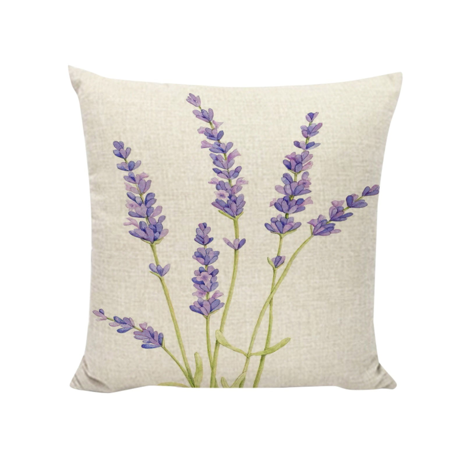 ECHOYY Sweet Home Home Pillowcase Purple Sofa Cushion Cover Living Room