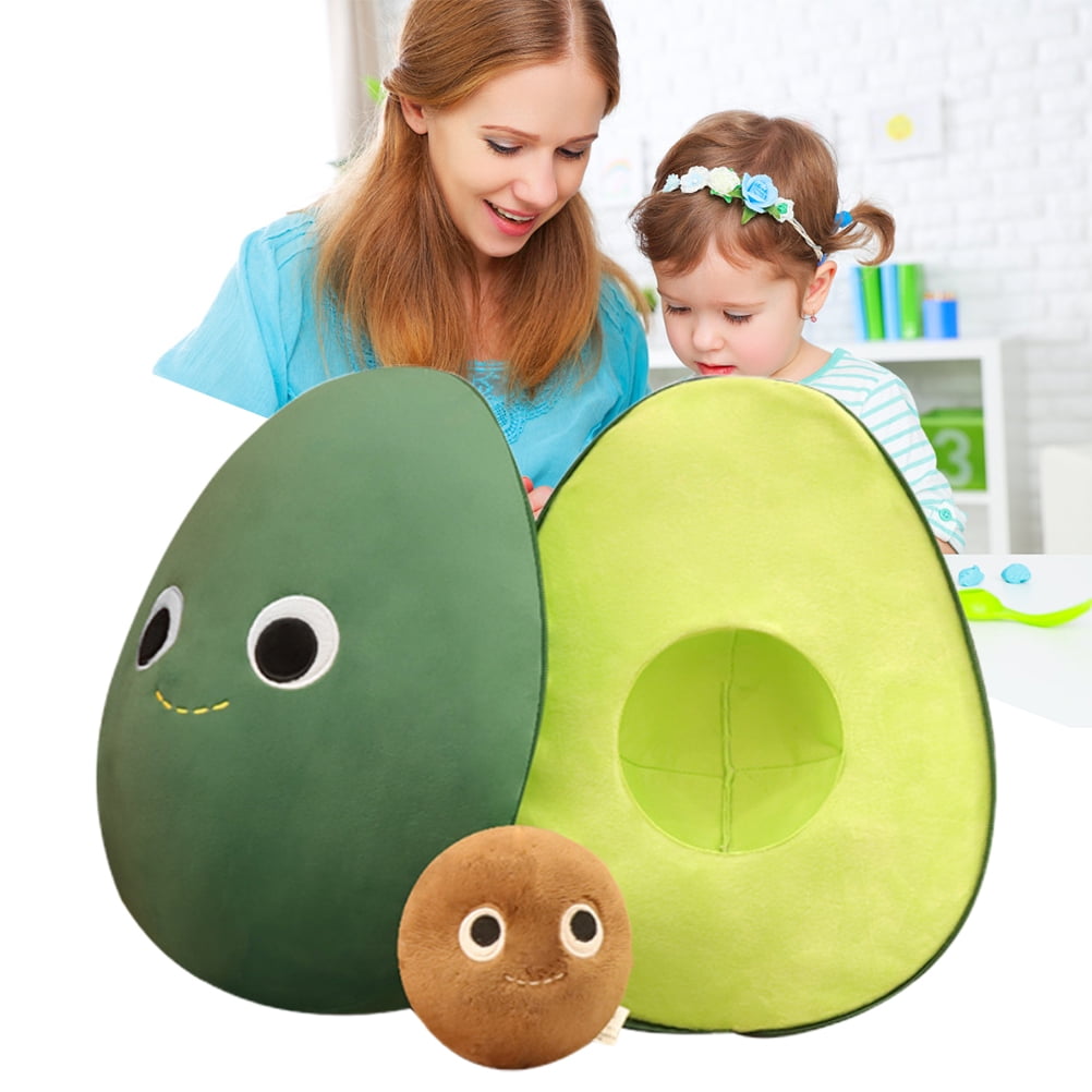 2024 35CM Avocado Stuffed Toy Avocado Plush Pillow Soft Lovely Fruit