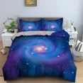 thumbnail image 1 of 2024 3D Psychedelic Swirl Duvet Cover Abstract Geometric Twin Bedding Set Microfiber Galaxy Comforter Cover For Kids Adult Room r, 1 of 7
