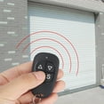 2024 433MHZ Universal Clone Garage Door Remote Control Door Opener Key