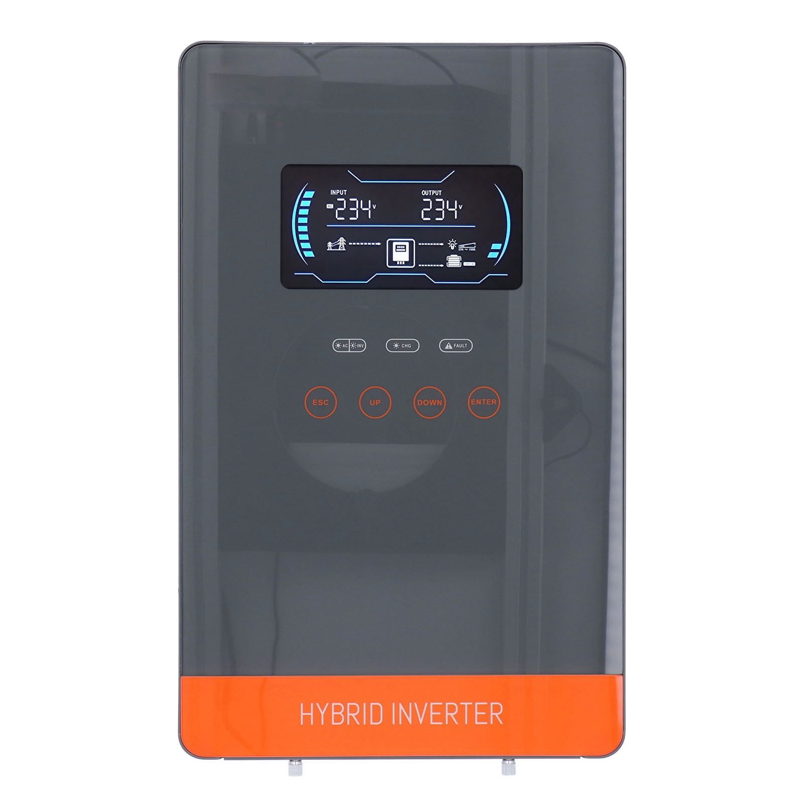 2024 4500W Hybrid Solar Inverter 4 Charging Modes Pure Sine Wave Inverter with 150A MPPT Controller 24V