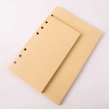 Harphia A5 Planner Refill Paper – 6-Hole Loose Leaf For Binders, 100gsm, No Bleed, 11 Designs
