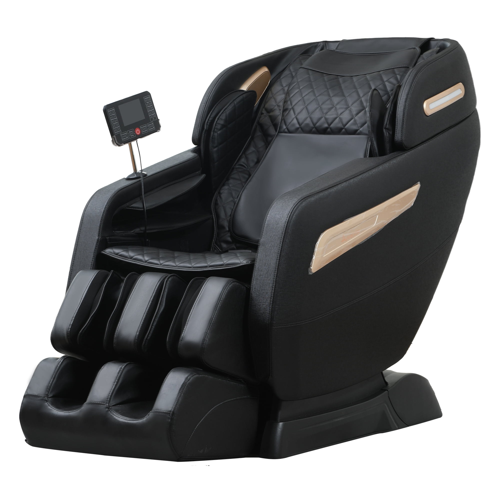 2024 4D Zero Gravity Massage Chair, Shiatsu Recliner with Yoga Stretch, SL Track, Voice Control
