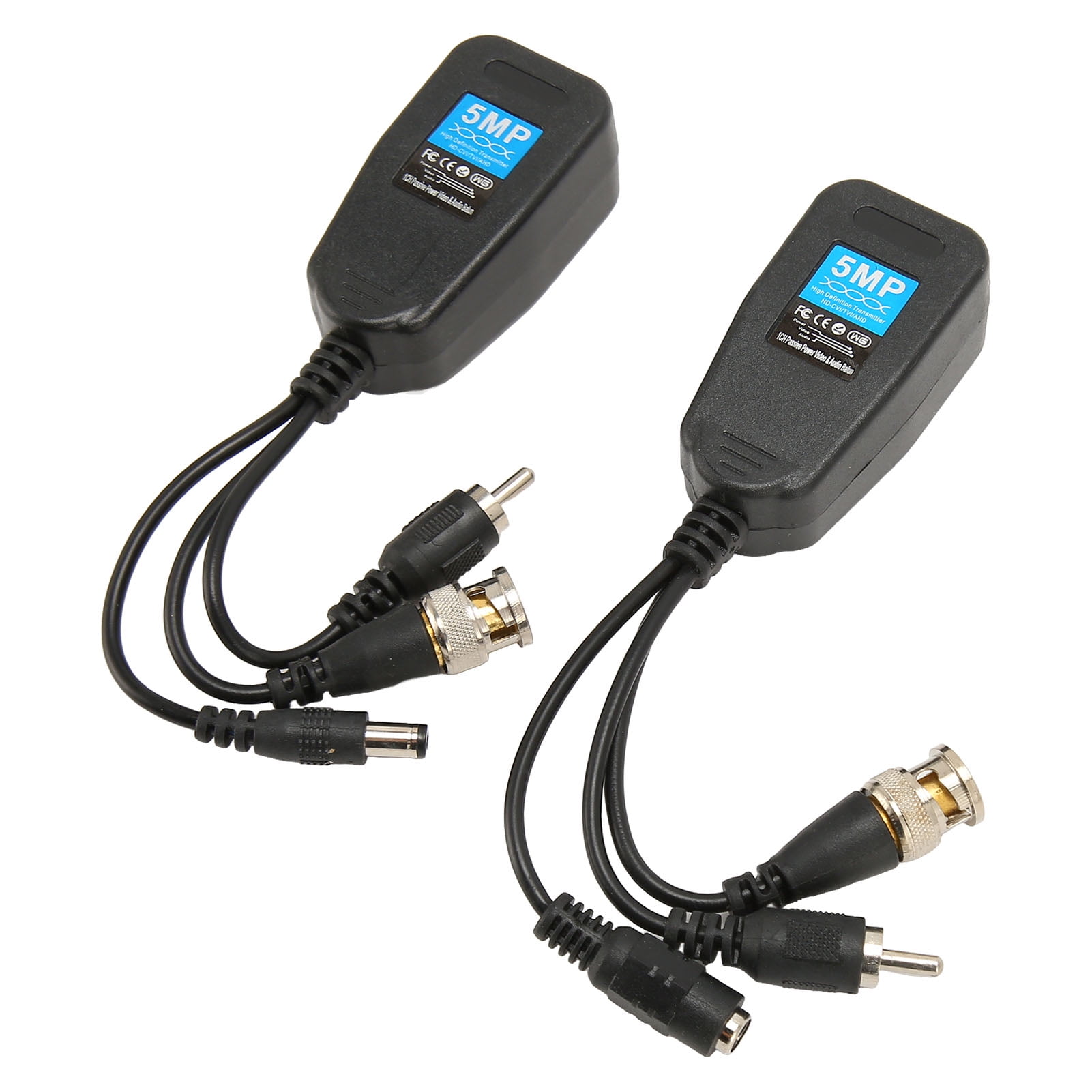 2024 4K CVI TVI AHD Video Balun BNC Passive Video Balun Transceiver