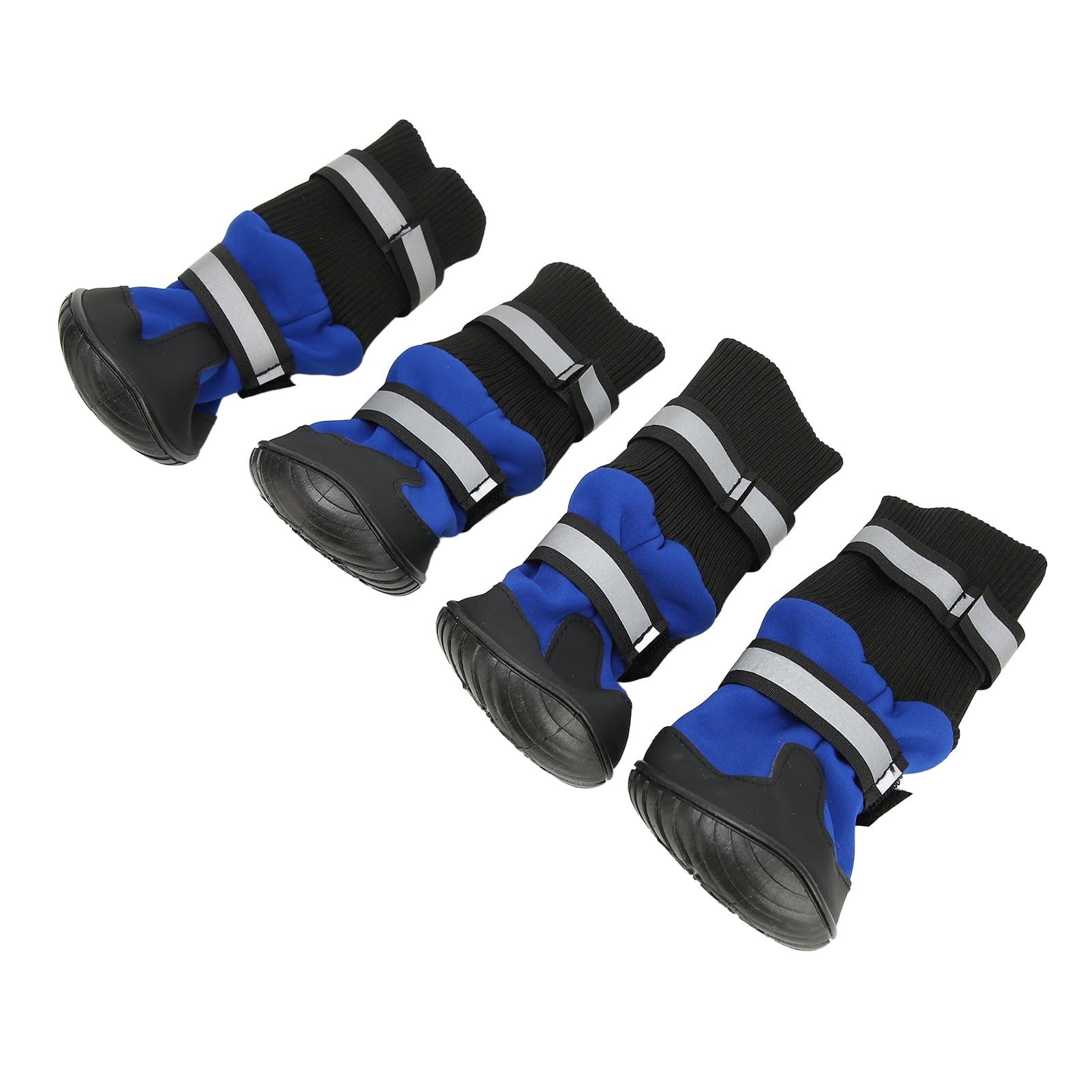 2024 4Pcs Dog Boots Waterproof Pet Booties Reflective Breathable