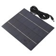 2024 5.5W 6V Portable Polycrystalline Silicon Solar Panel with DC Port ...