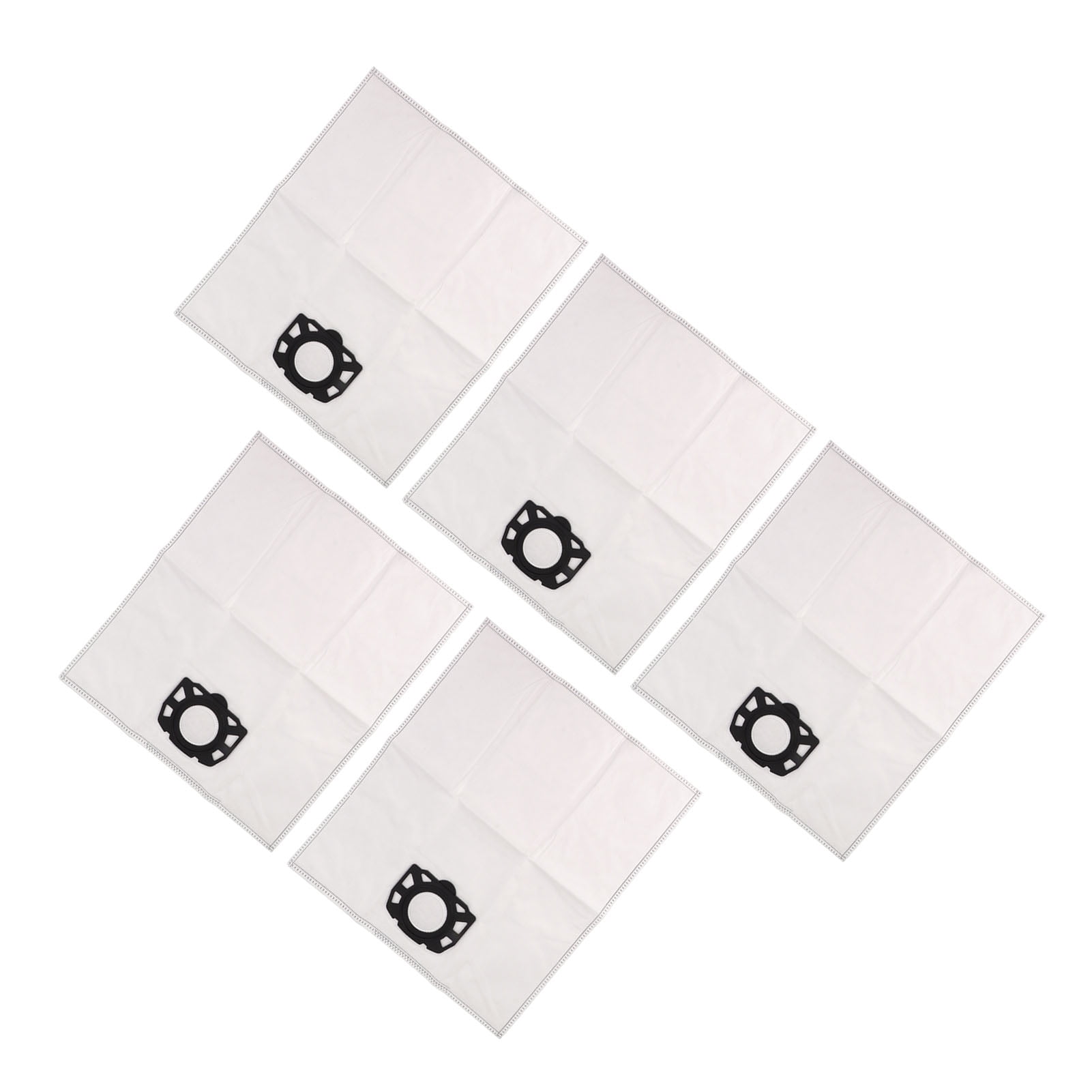 2024 5 PCS Vacuums Cleaner Filter Bags Self Locking Non Woven Fabric