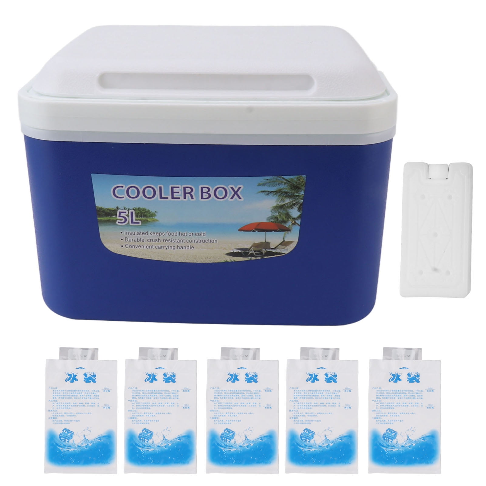 2024 5L Cooler Box Portable Insulin Cooler Box Home Camping Portable