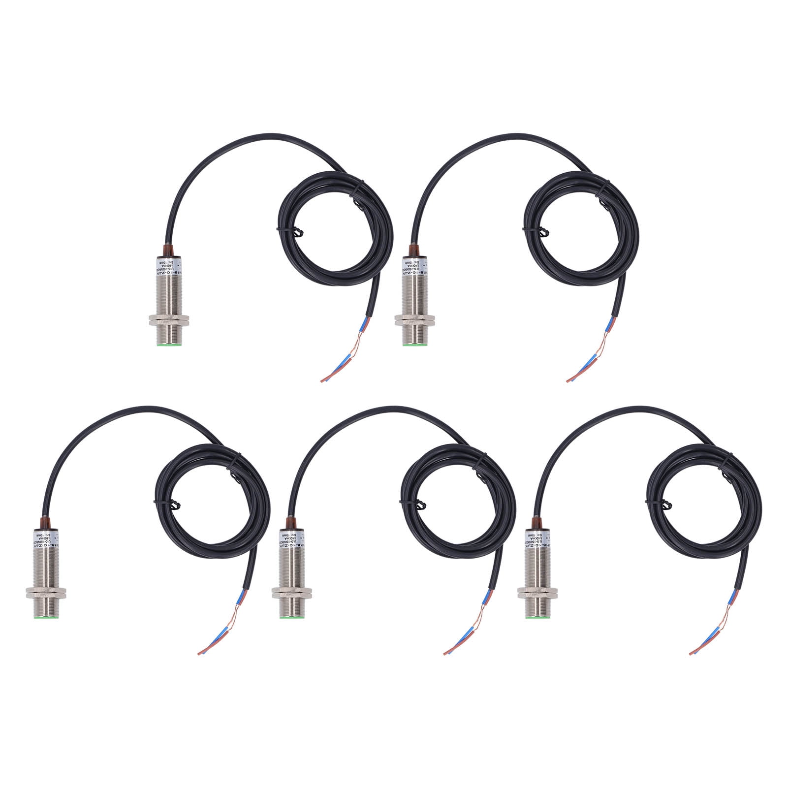 2024 5Pcs Inductive Proximity Switch 150Hz 2 Wire Normally Open IP65 ...