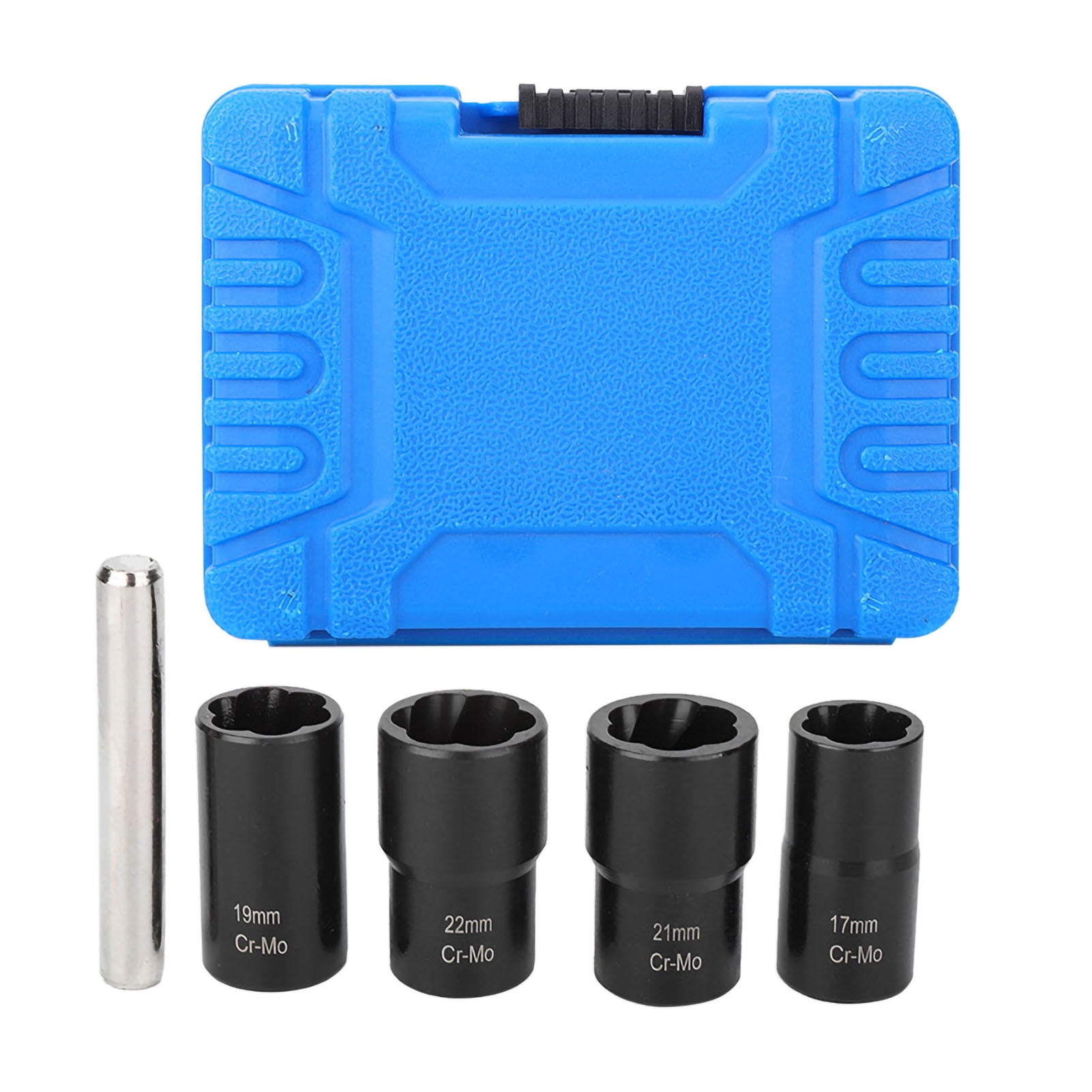 2024 5Pcs Twist Socket Set Locking Wheel Nut Bolt Stud Extractor