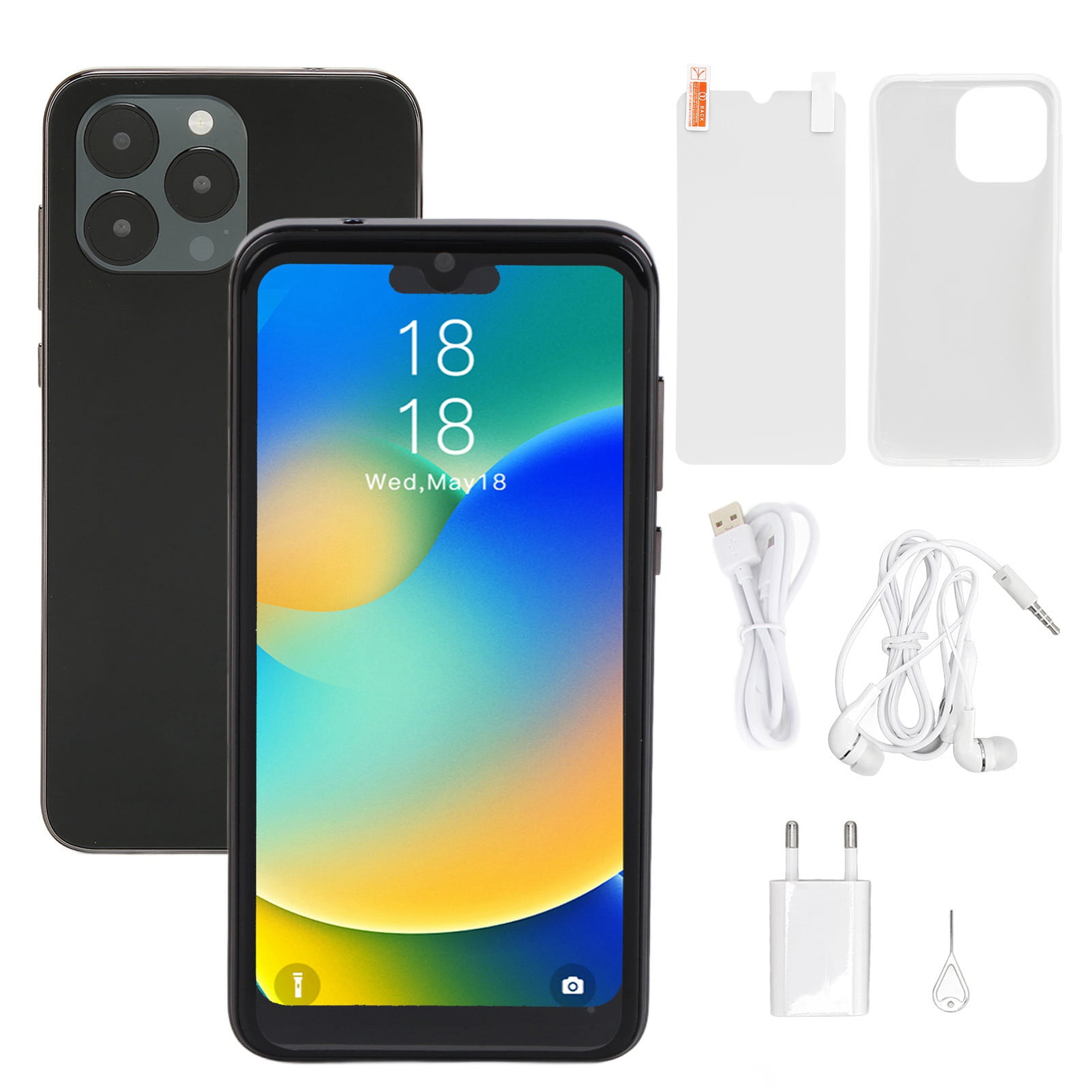 2024 6.1in Mobile Phone 8 Cores 3G 2G and 32G 4000mAh Battery 8MP and