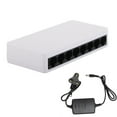 2024 8 Port 10/100Mbps Switch Support Desktop Wall Mount