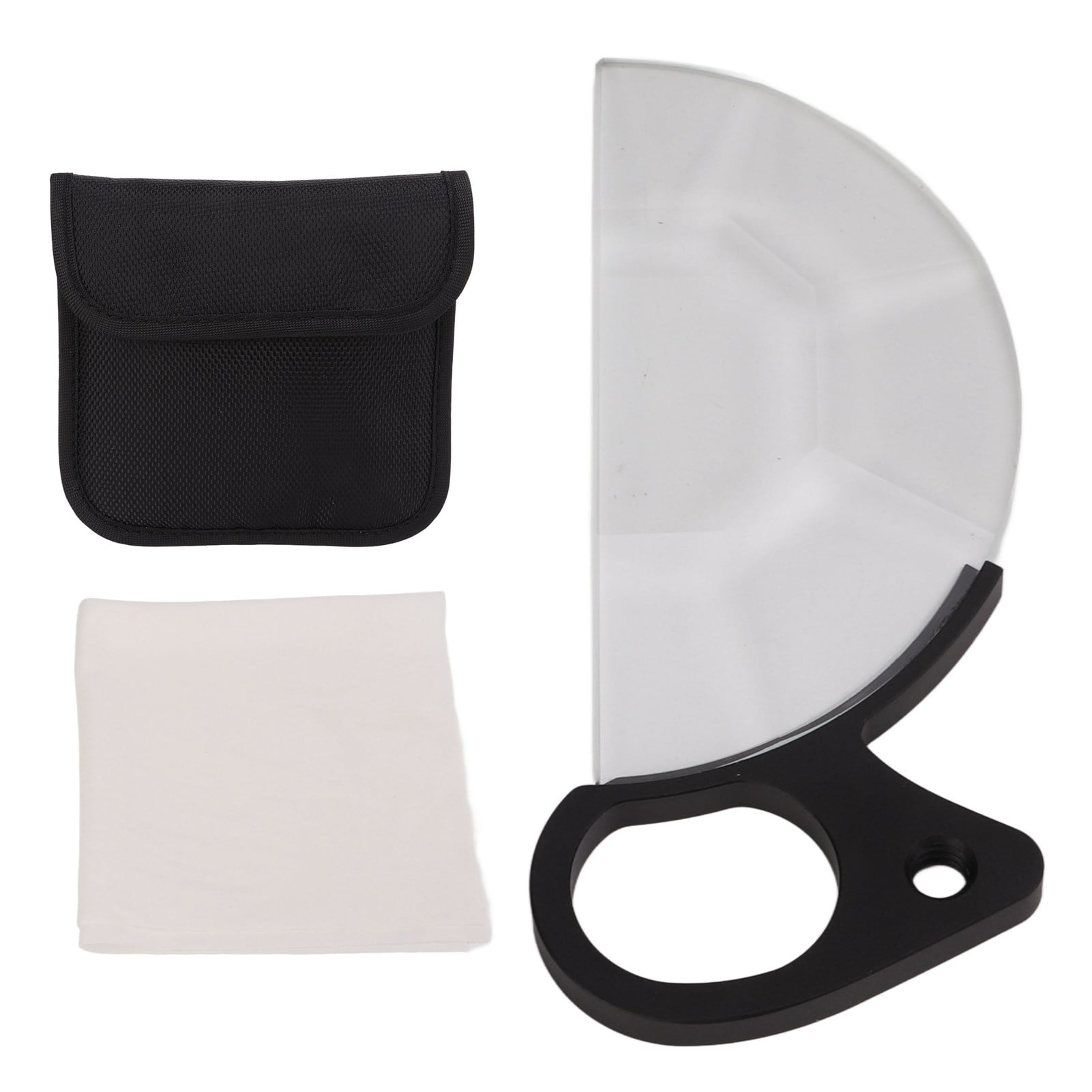 2024 80mm Handheld Semicircle Kaleidoscope Filter Optical Glass Camera