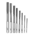 2024 8Pcs Reamer High Speed Steel High Accuracy Straight Shank Reaming