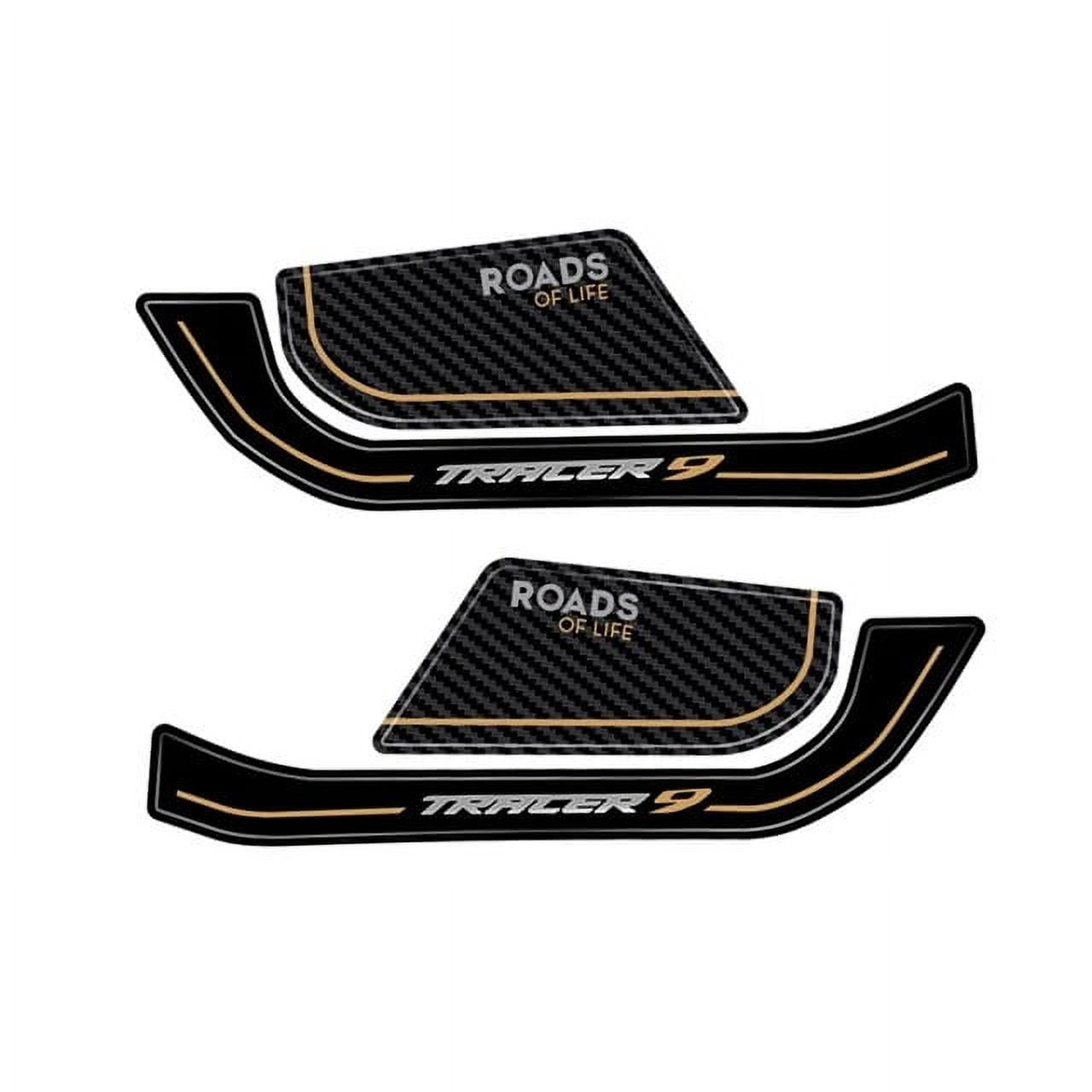 Piece Dirt 2 Pcs Moto Anti-Slip Traction Pad Réservoir De Carburant De Gaz Grip Reservoir Moto