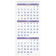 2024 AT-A-GLANCE® 3-Month Reference Vertical Wall Calendar, 12" x 27", January to December 2024, PM1128