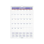 2024 AT-A-GLANCE® Monthly Wall Calendar, 12" x 17", January to December 2024, PM228