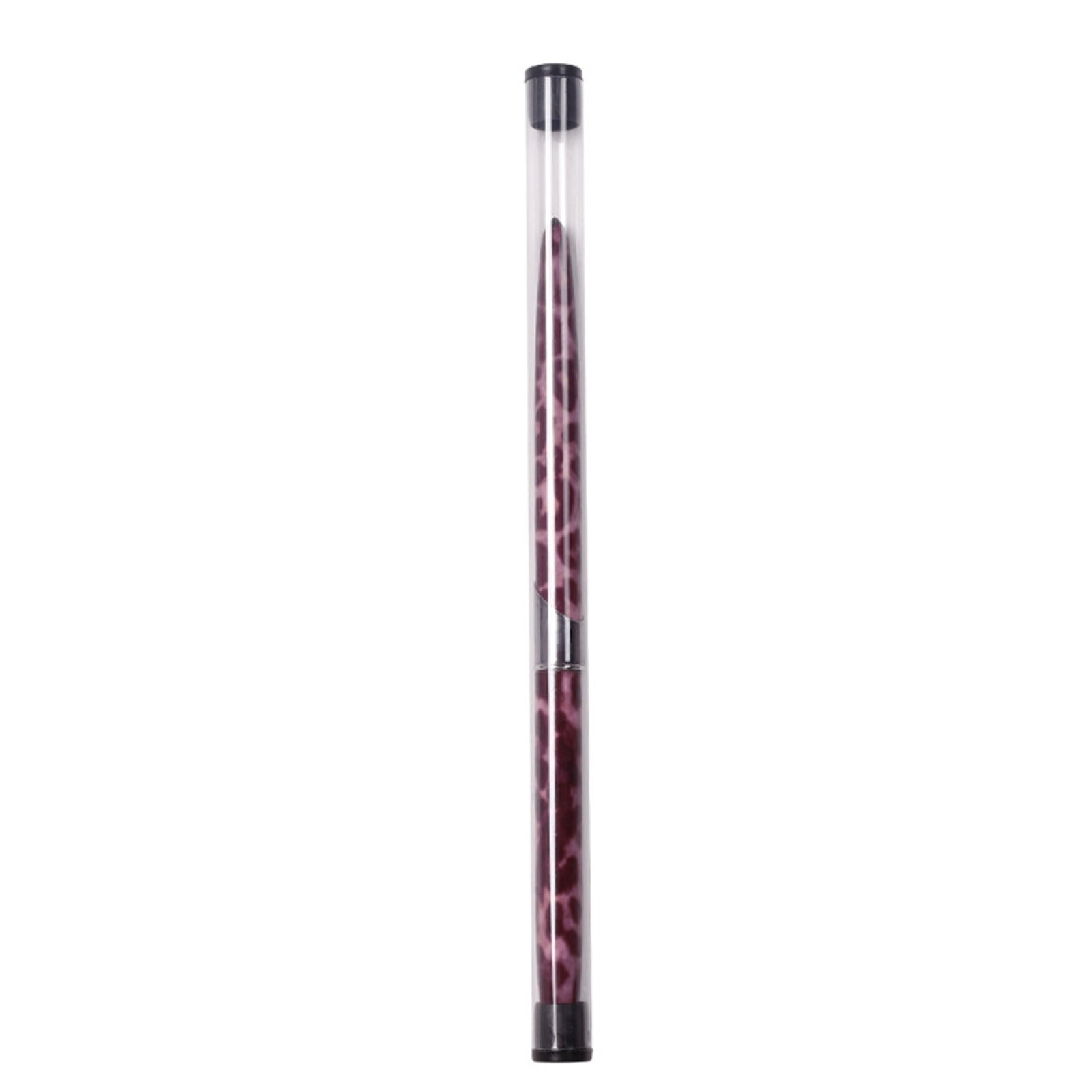 2024 Acrylic Nail Brush Leopard Print Copper Pen Rod Stable Soft Nail