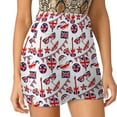 2024 Addicted To London Union Jack Icons Pattern Women's skirt With
