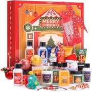 2026 Advent Calendar - 24 Days of Christmas Day Gifts Sets for Women, Countdown Calendar Beauty Holiday Skincare Bath and Body Gift Baskets